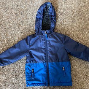 Sequoia hooded blue coat 24 M